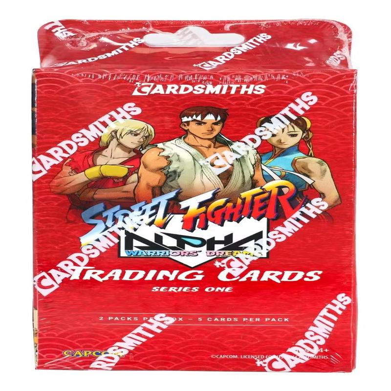 Cardsmiths Street Fighter Alpha Warriors Dreams Trading Cards Series 1 Collector Box