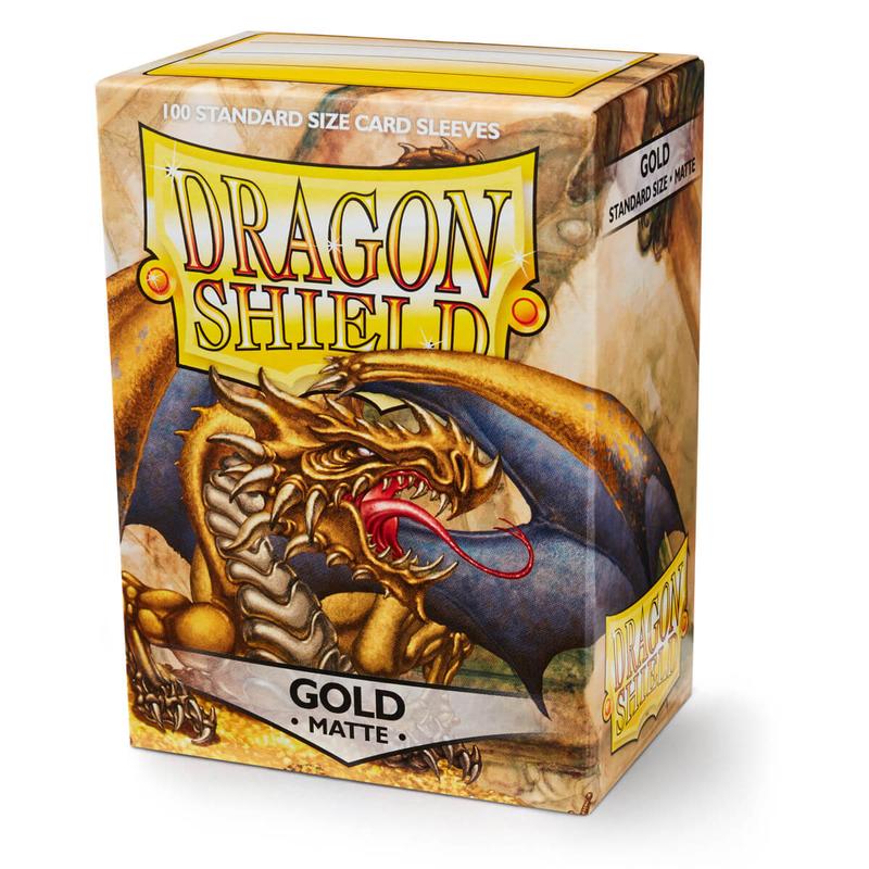 Dragon Shield AT-11006 Sleeves (100) Gold Matte
