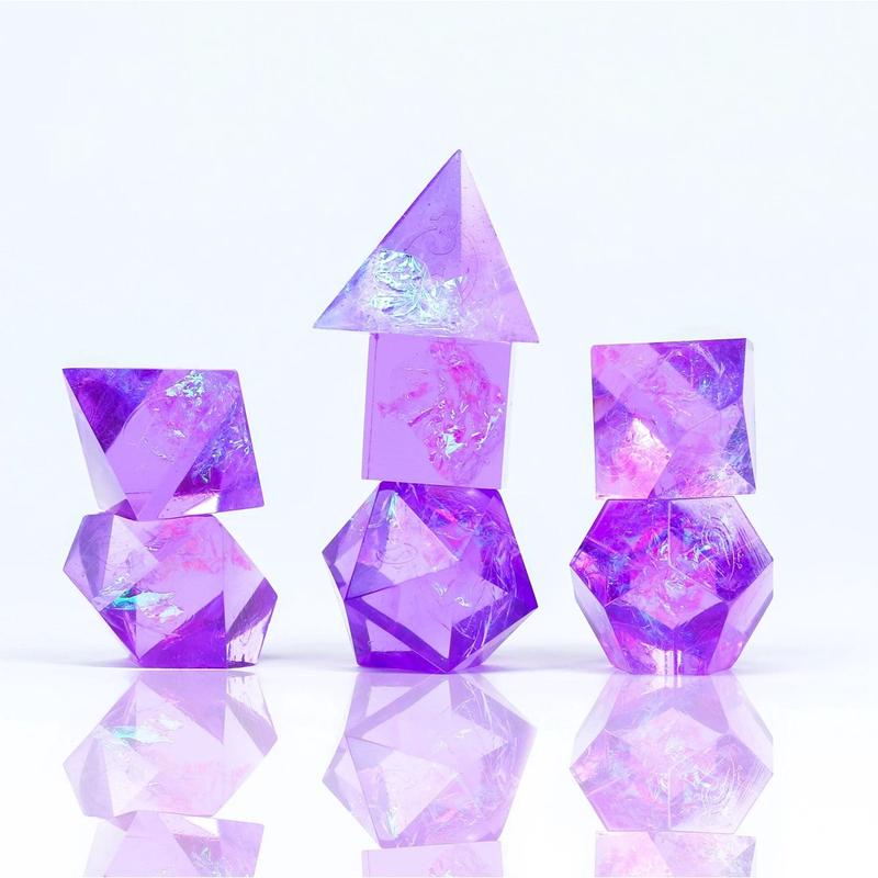 Sirius SIRIUS10-02 Dice Set Purple Cloak & Dagger
