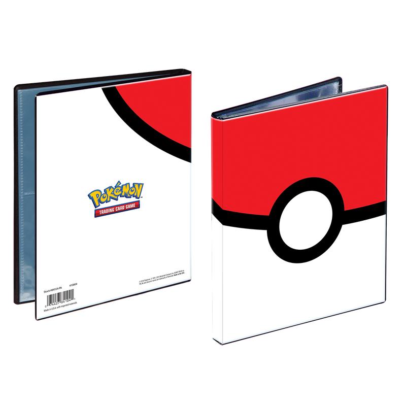 Ultra Pro 85247-P Pokmon: Pok Ball 4-Pocket Portfolio