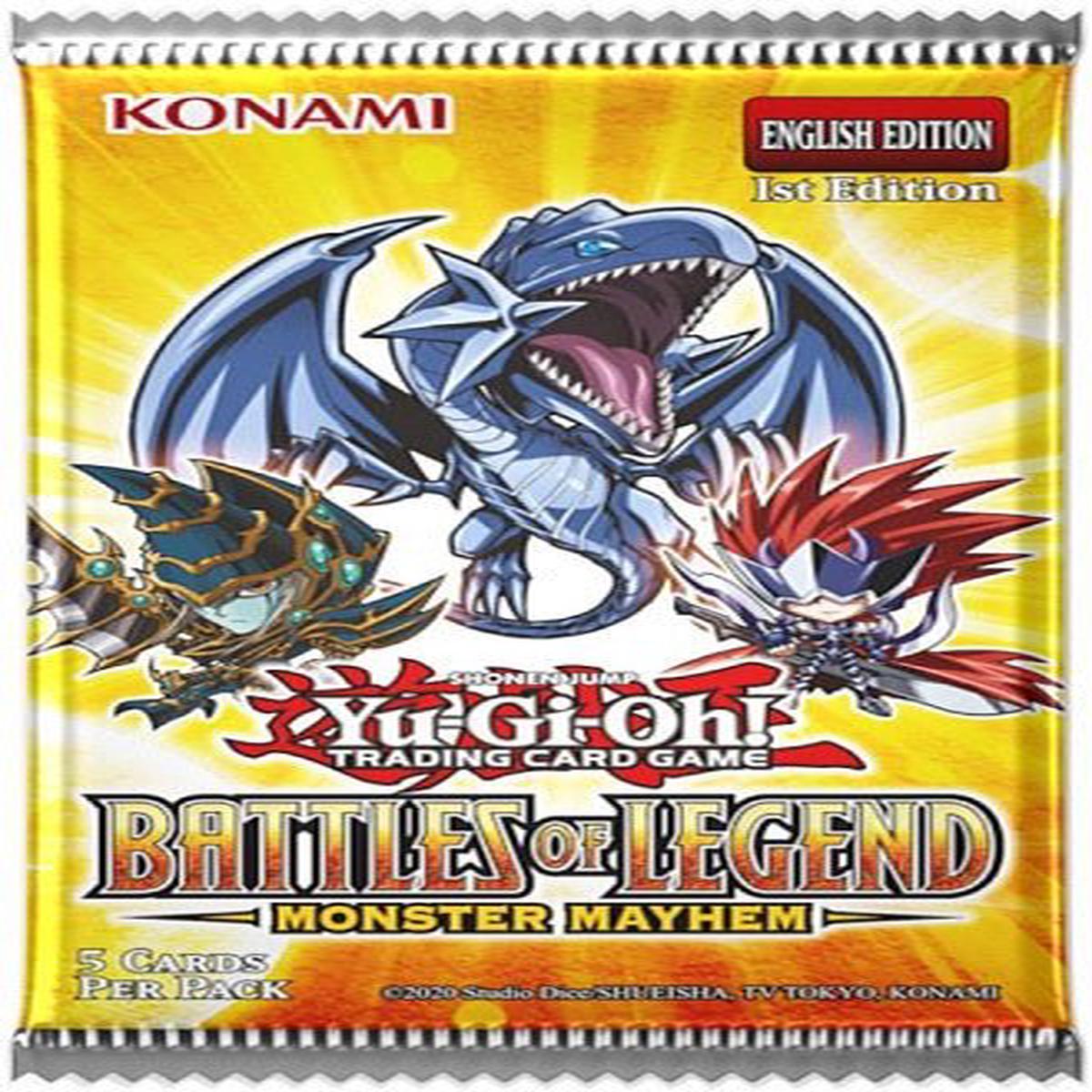 Yugioh -  Battles of Legend: Monster Mayhem Booster Pack
