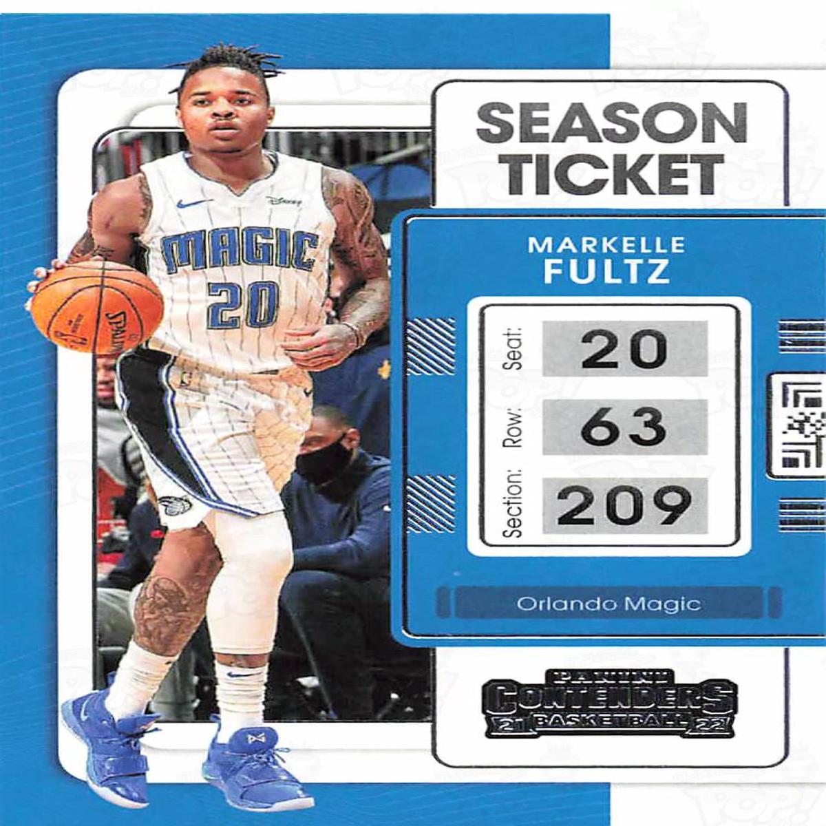 2021-22 Panini Contenders Season Ticket Markelle Fultz