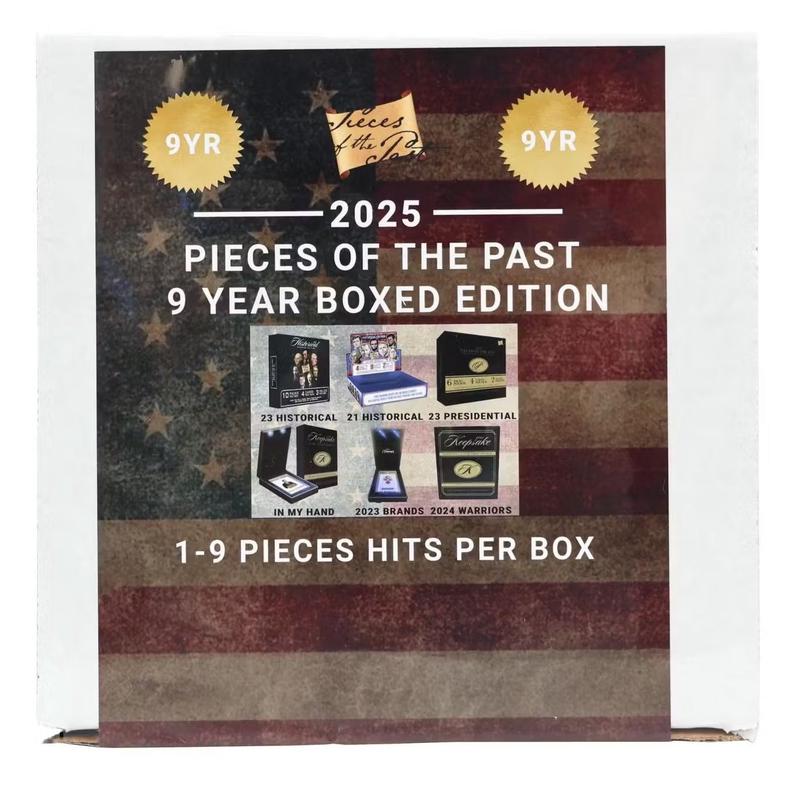 2025 Pieces of the Past 9 Year Boxed Edition Hobby Box