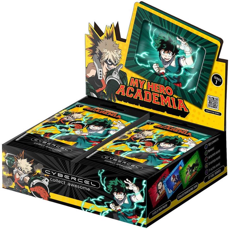 Cybercel Trading Cards: My Hero Academia Series 1 Booster Box