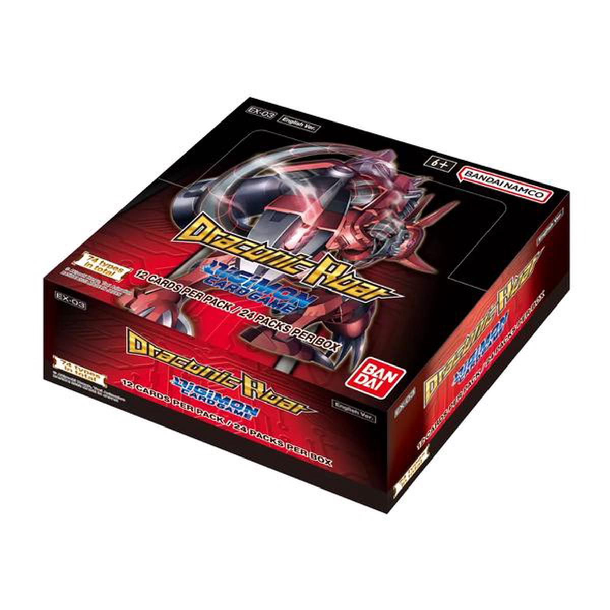 Digimon Card Game Draconic Roar [EX-03] Booster Box