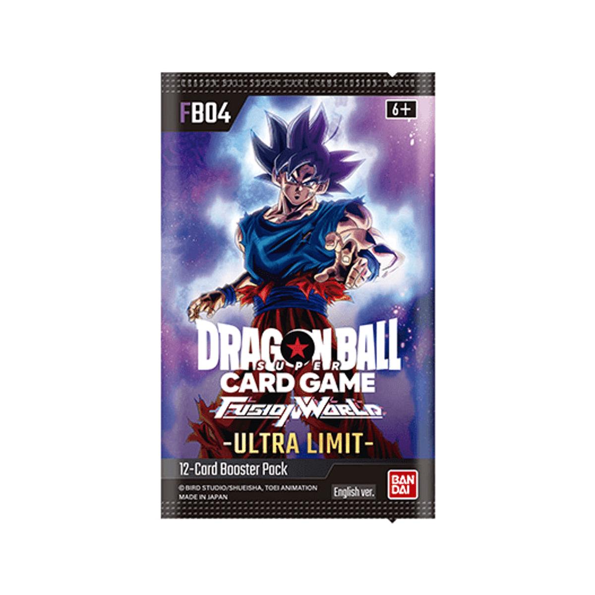 Dragon Ball Super Card Game Fusion World FB04 12 Card Booster Pack