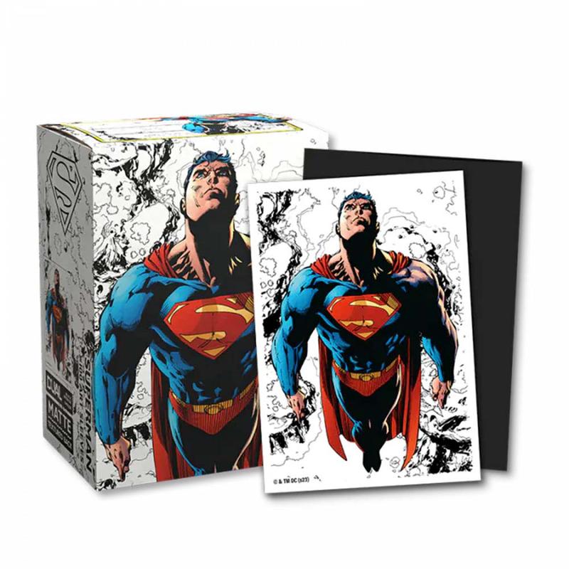 Dragon Shield AT-16085 Sleeves (100) Dual Art Superman Core (Full)