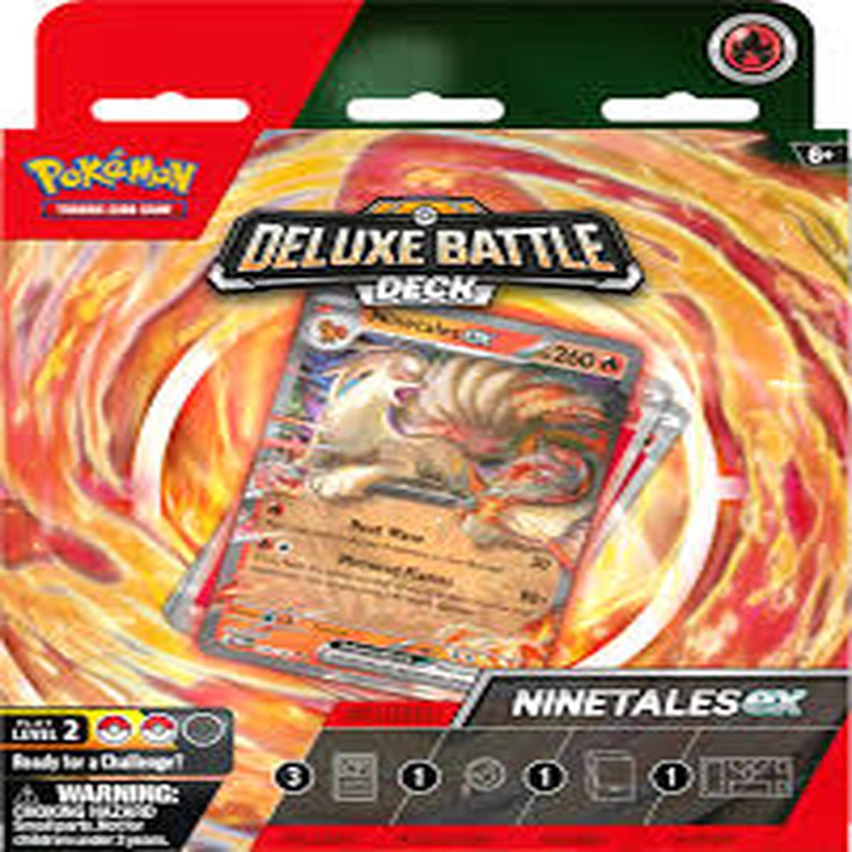 Pokmon TCG Ninetales Ex Or Zapdos Ex Deluxe Battle Deck