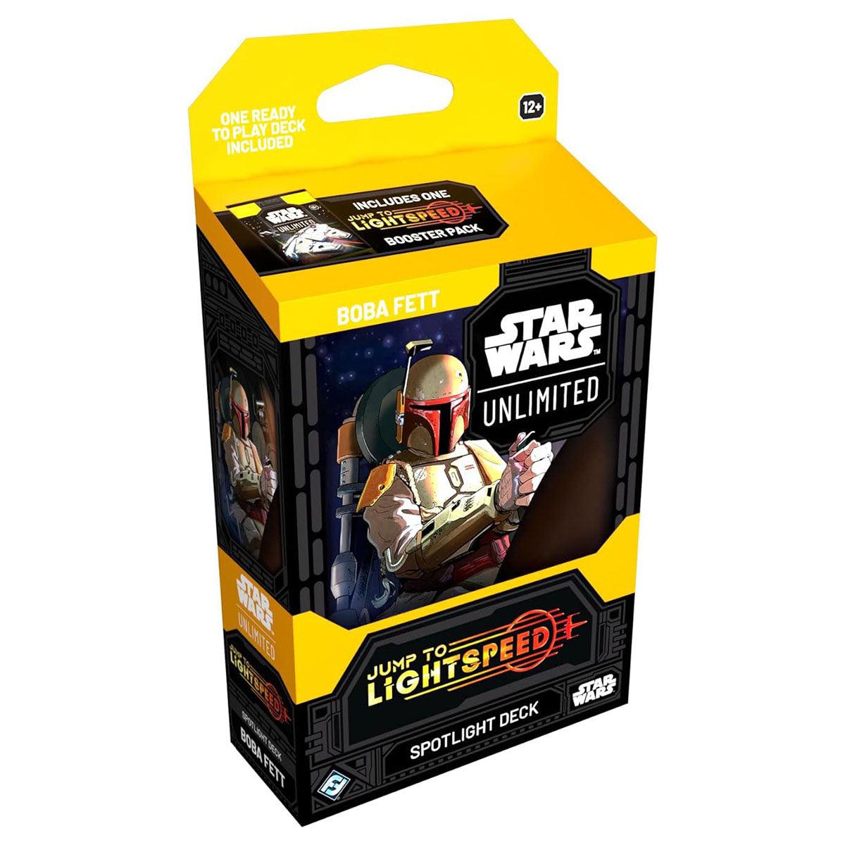 Star Wars Unlimited: Jump to Lightspeed: Boba Fett Spotlight Deck Trading Cards