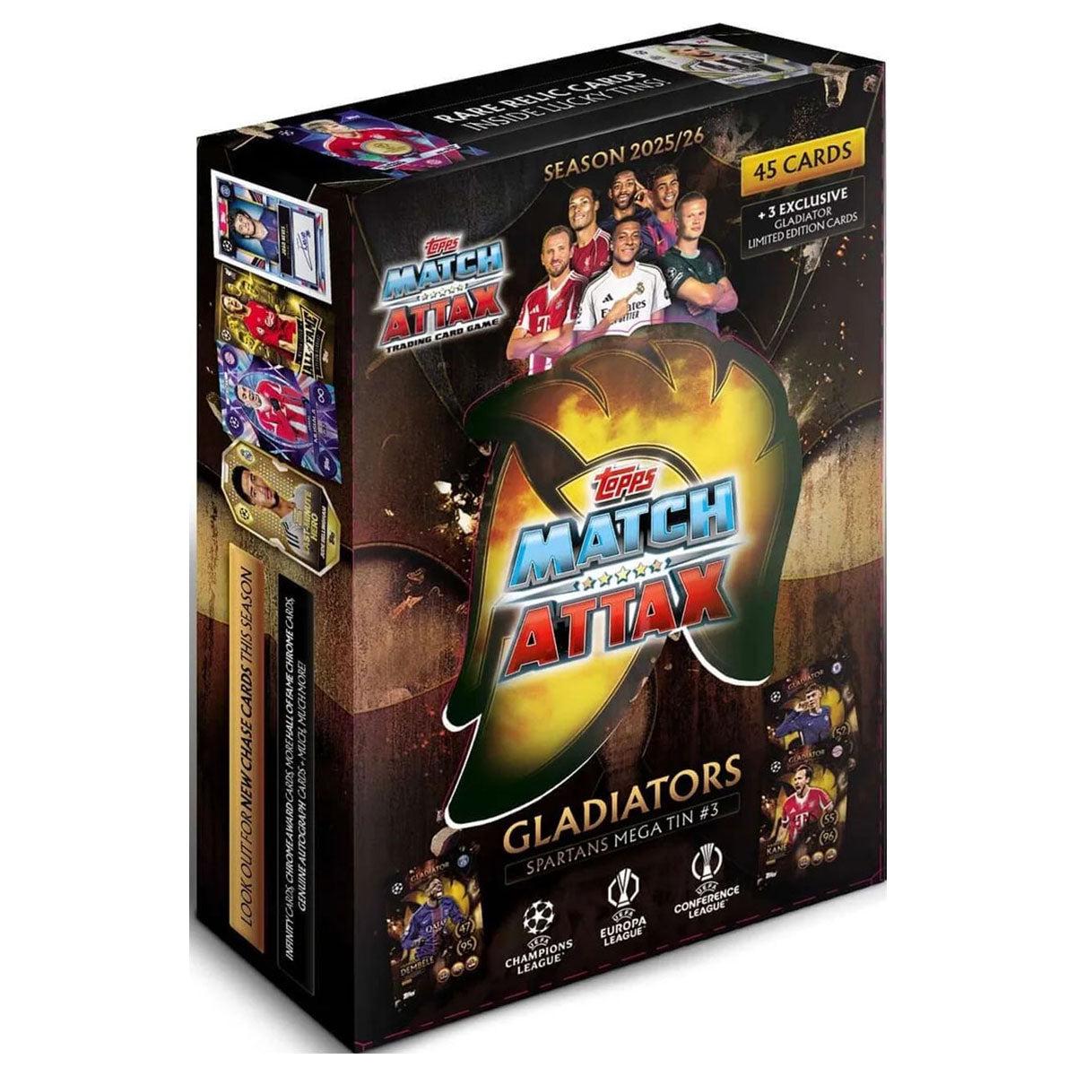 Topps Match Attax 2025/26 Gladiators Spartans Mega Tin #3
