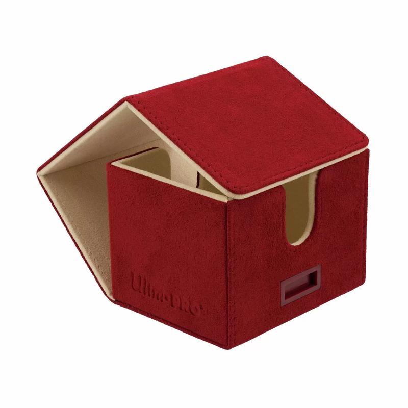 Ultra Pro 15930 Vivid Deluxe Alcove Edge Deck Box (Red)