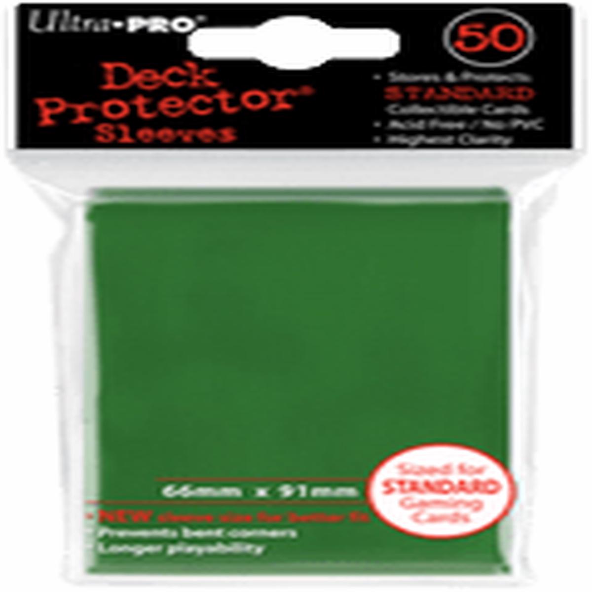 Ultra Pro Green Regular 50pk Protectors