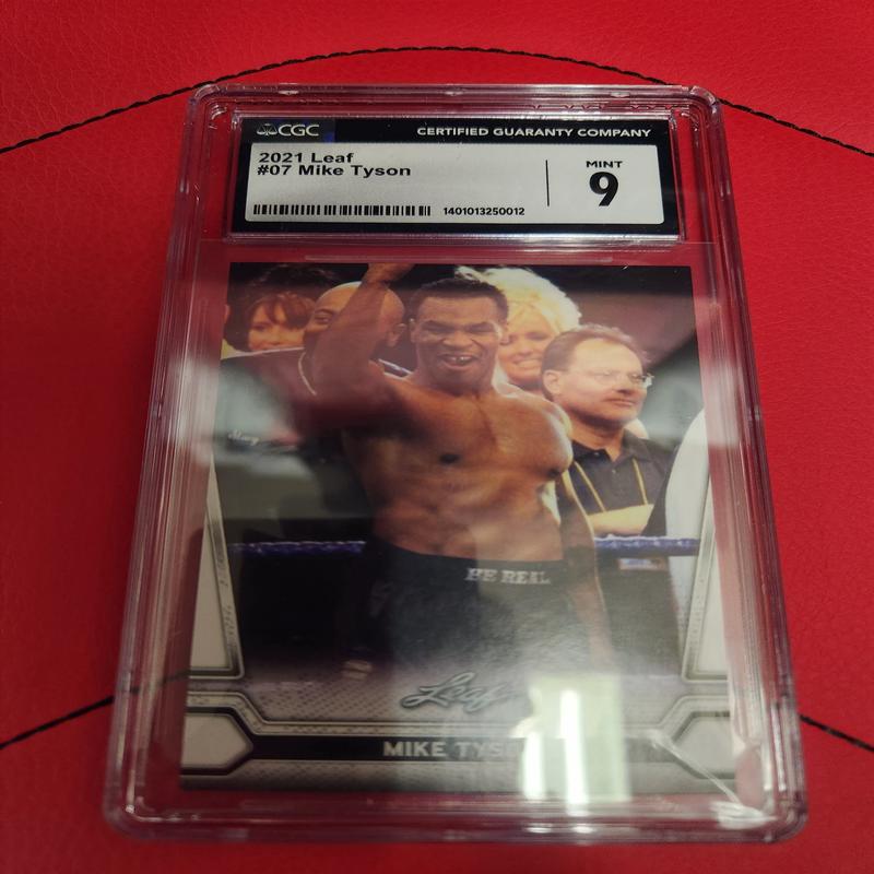 2021 Leaf Multisport Boxing #07 Mike Tyson CGC Graded 10 GEM MINT (May Not Be Pictured)
