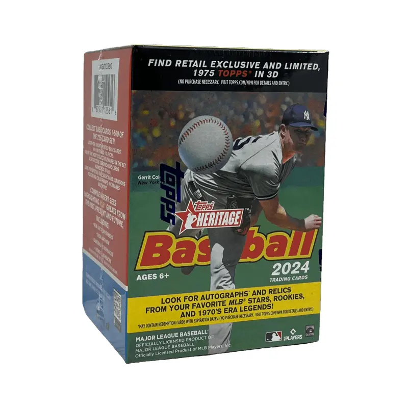 2024 Topps Heritage Baseball Blaster Box