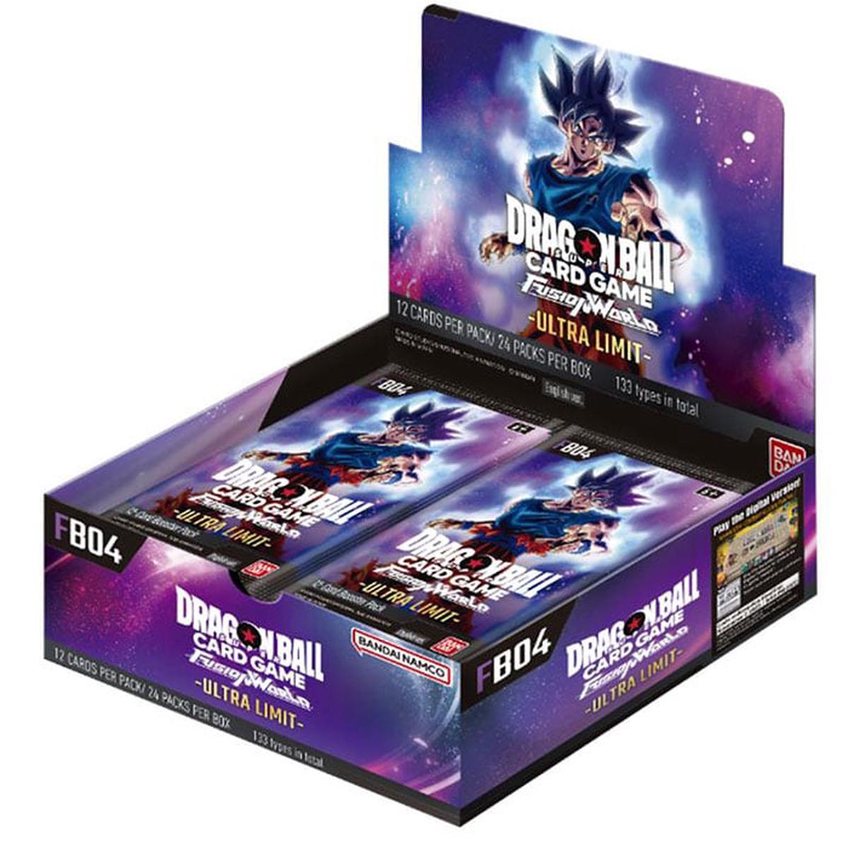 Dragon Ball Super Card Game Fusion World FB04 Booster Box 24 Packs
