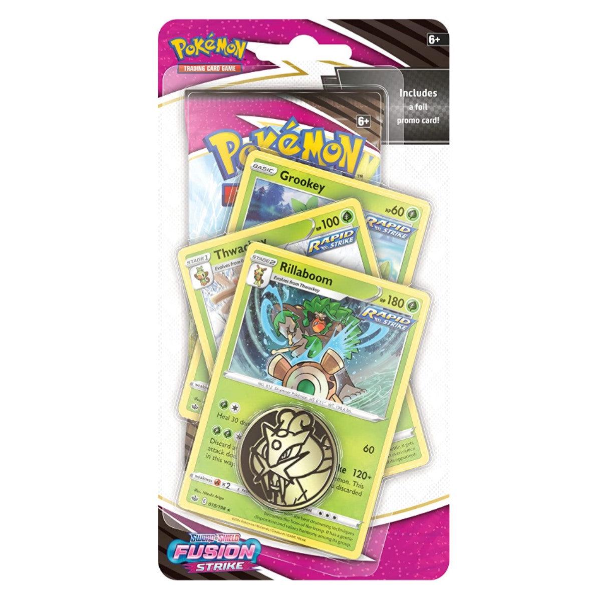 Pokmon TCG: Sword & Shield 8 Fusion Strike Premium Checklane Booster Pack (styles vary)