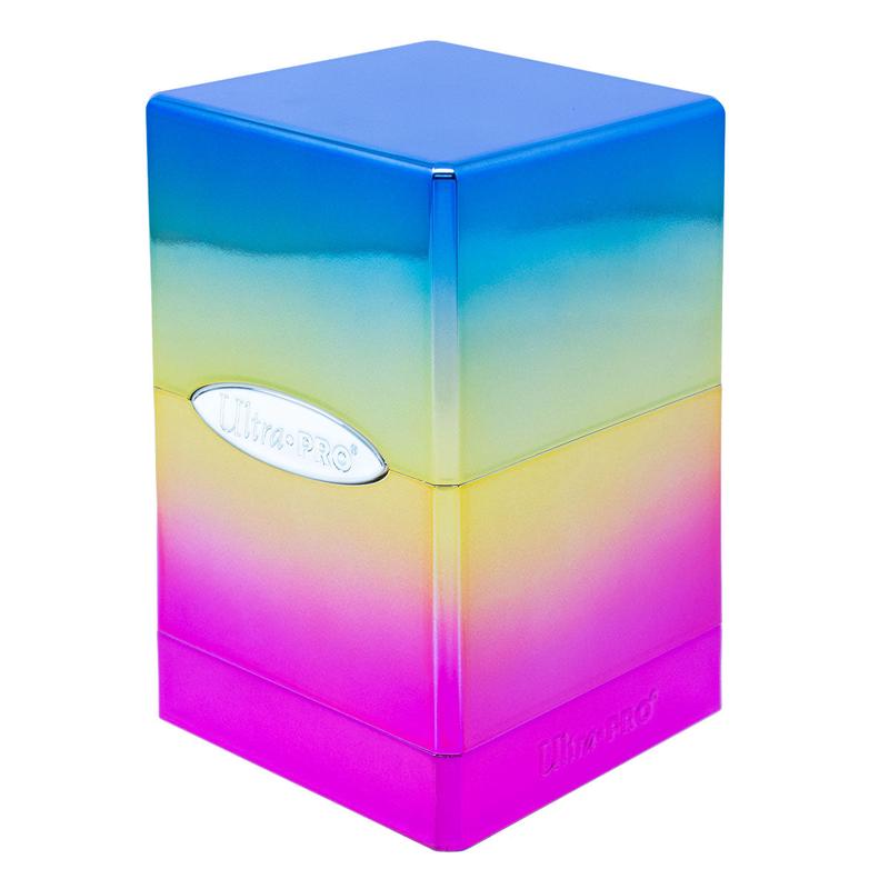 Ultra Pro 15337 Satin Tower Deck Box Rainbow