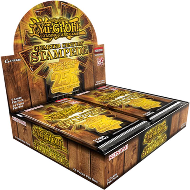 Yu-Gi-Oh! TCG Quarter Century Stampede Booster Box 24 Packs Konami (ENG)