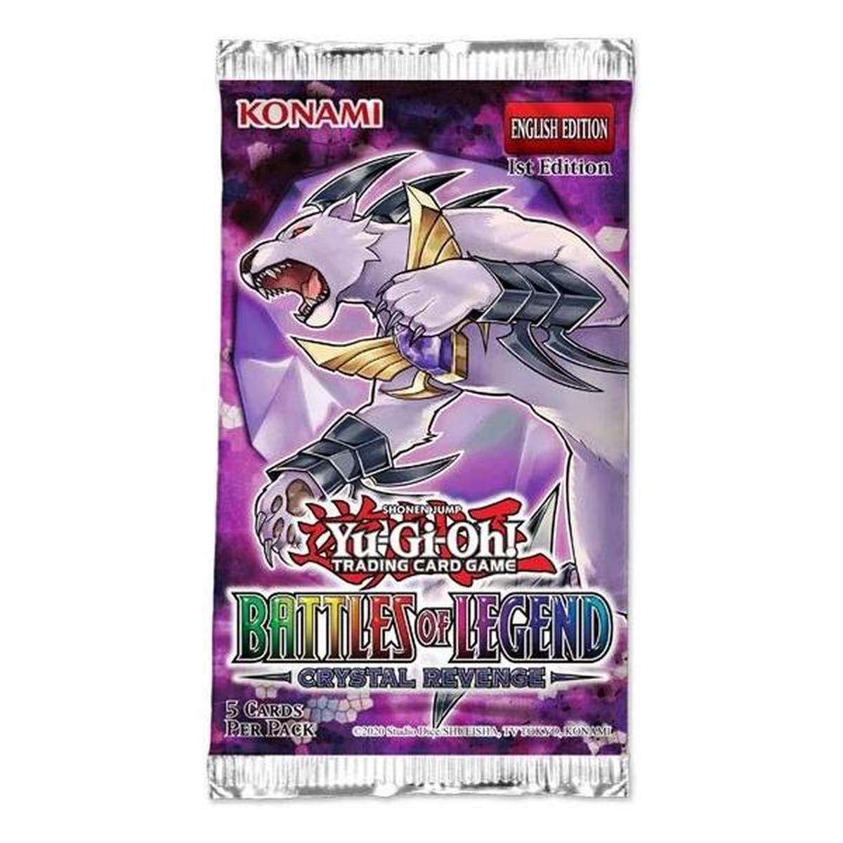 Yugioh - Battles of Legend Crystal: Revenge Booster Pack