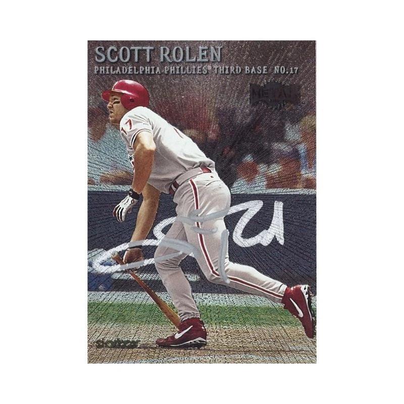 2000 Skybox Metal Scott Rolen Autograph (CX Auth)