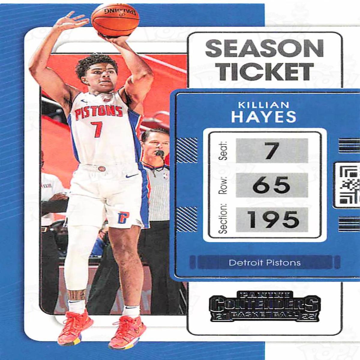 2021-22 Panini Contenders Season Ticket Killian Hayes