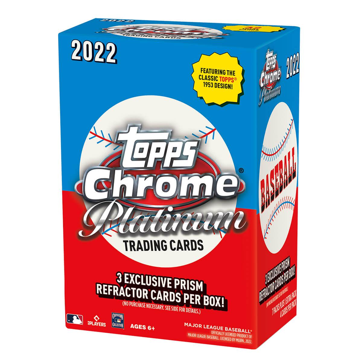 2022 Topps Chrome Platinum Anniversary Baseball Blaster Box #10983