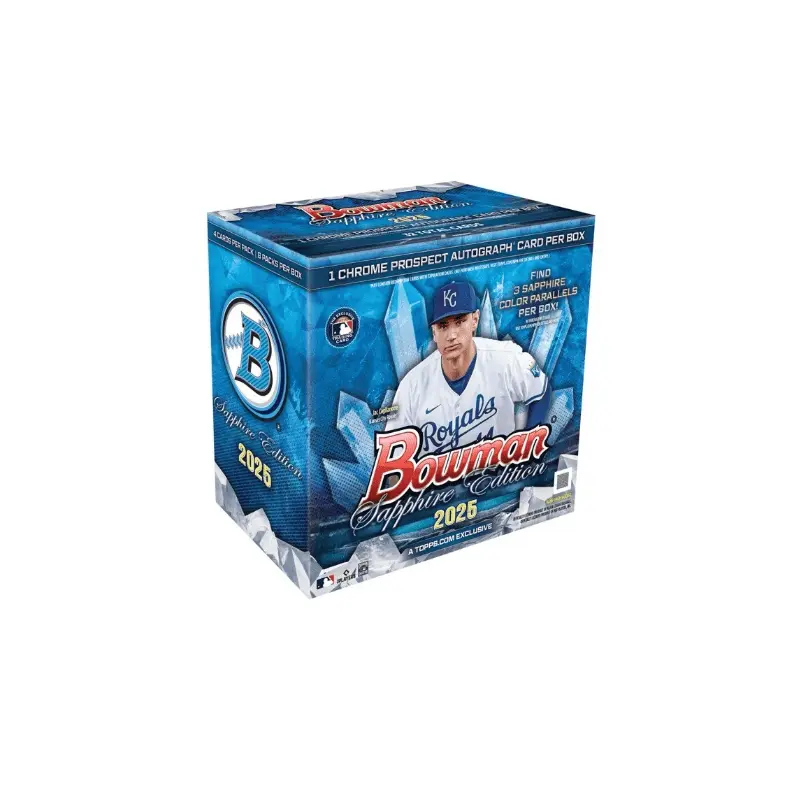 2025 Bowman Baseball Sapphire Edition Box