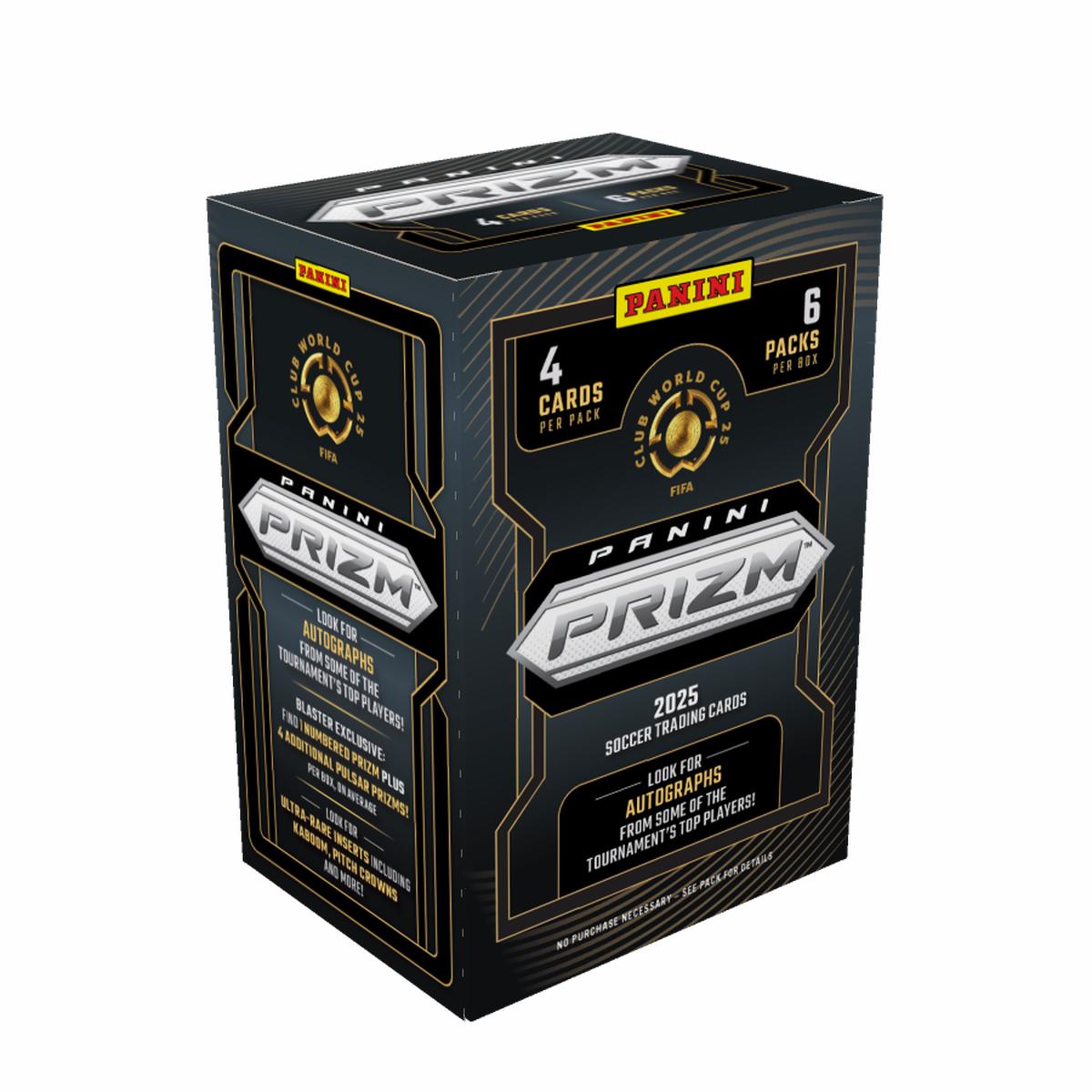 2025 Panini Prizm Club World Cup Soccer Blaster Box