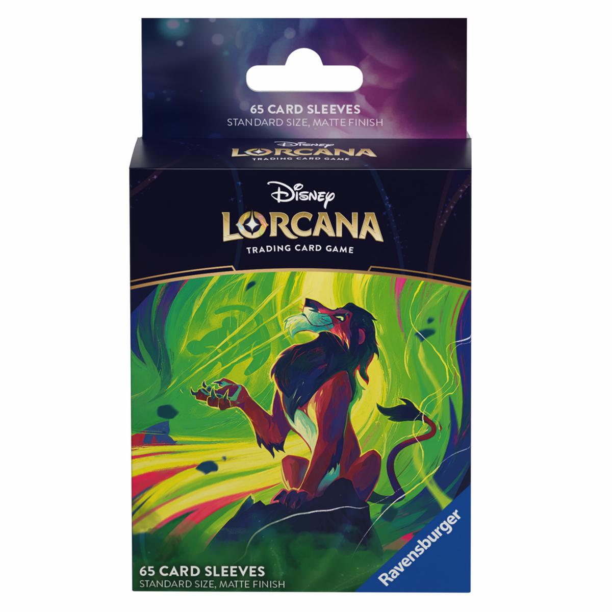 Disney Lorcana - 65 Ravensburger Scar Card Sleeves