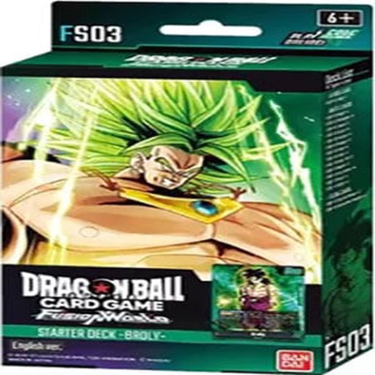 Dragon Ball Super Card Game Fusion World Broly Starter Deck FS03