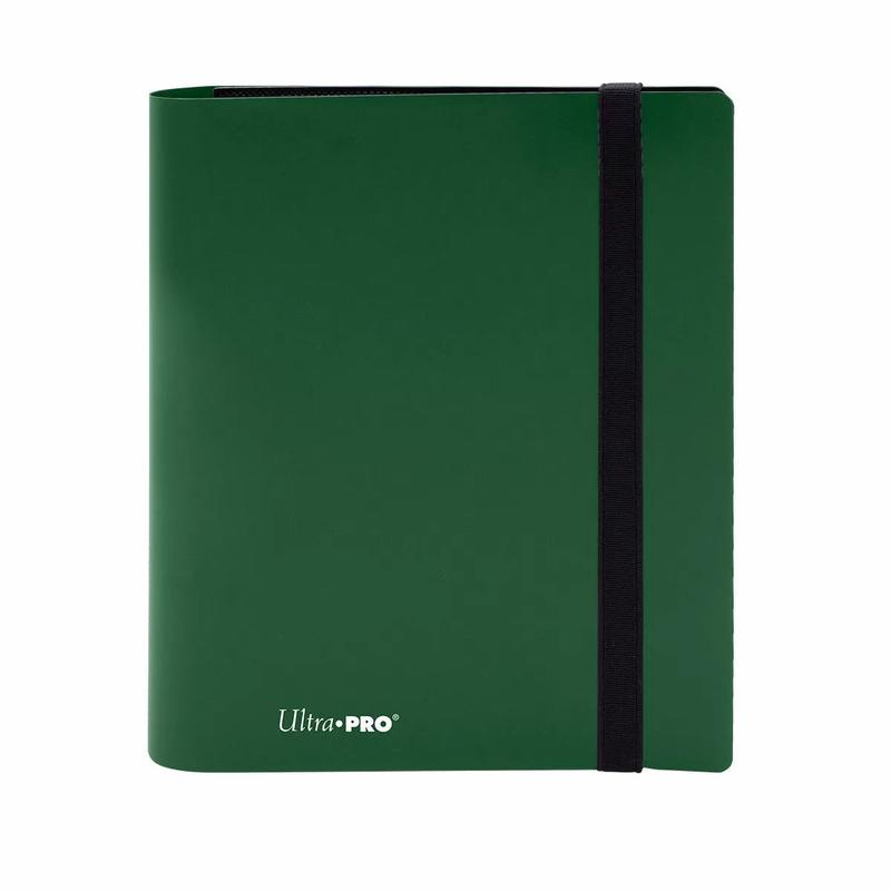 Ultra Pro 15380 4-Pocket Eclipse Forest Green PRO-Binder