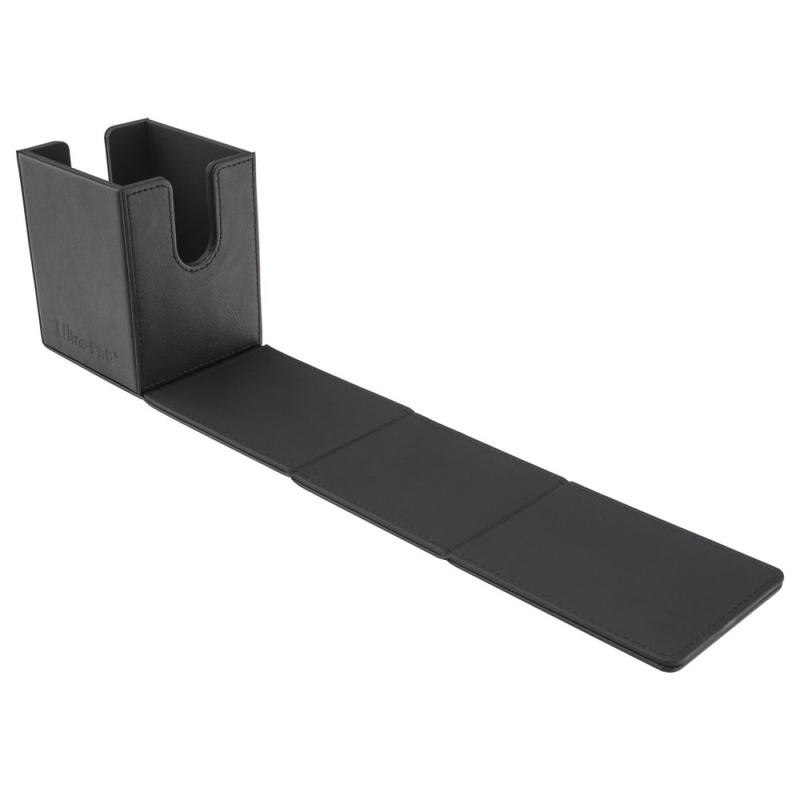 Ultra Pro 15928 Vivid Alcove Flip Deck Box (Black)