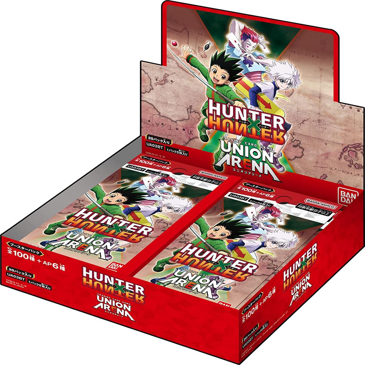 UNION ARENA Trading Card Game - Booster Pack - HUNTERHUNTER (Bandai)