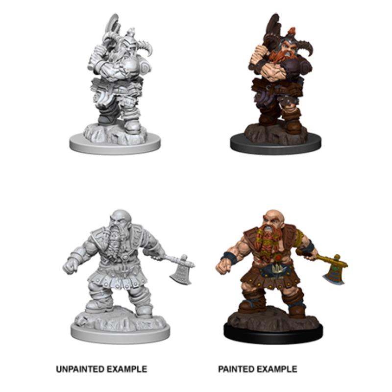 WizKids 73391 D&D Nolzurs Marvelous Miniatures: Male Dwarf Barbarian