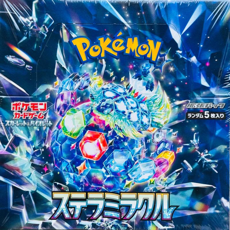 Pokemon Card Game Factory Sealed Stellar Miracle Booster Box (Japanese)
