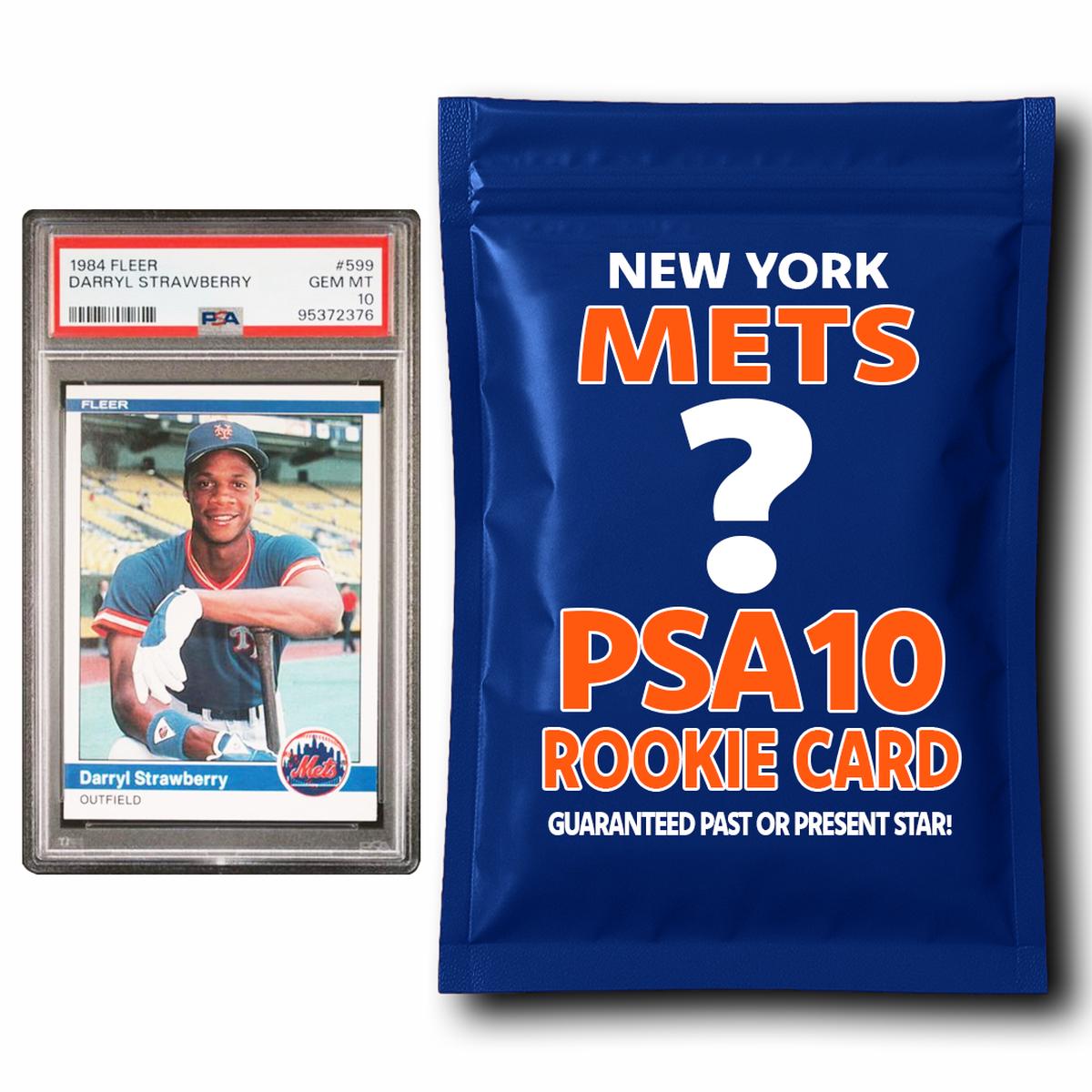 New York Mets PSA 10 Graded Rookie Card Mystery Pack