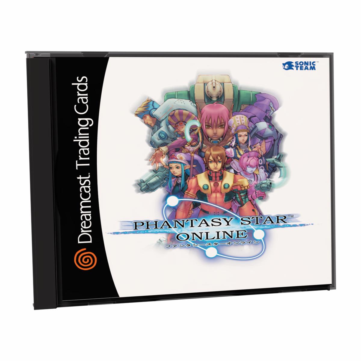Phantasy Star Online Commemorative Game Case Trading Card Bundle