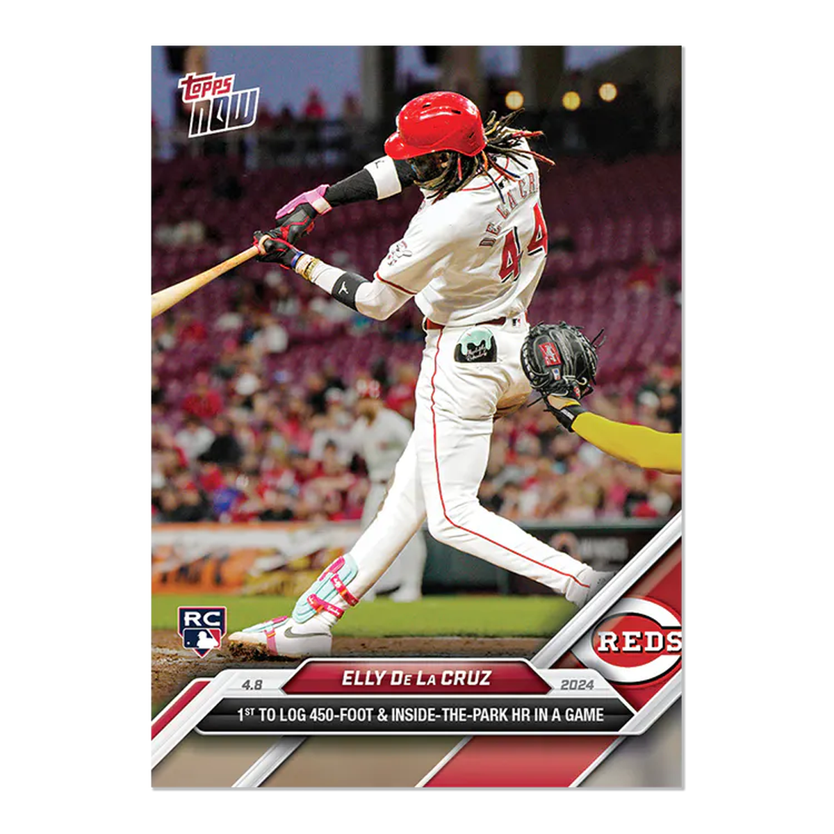 2024 Topps Now Elly De La Cruz #50 Rookie RC Baseball Card