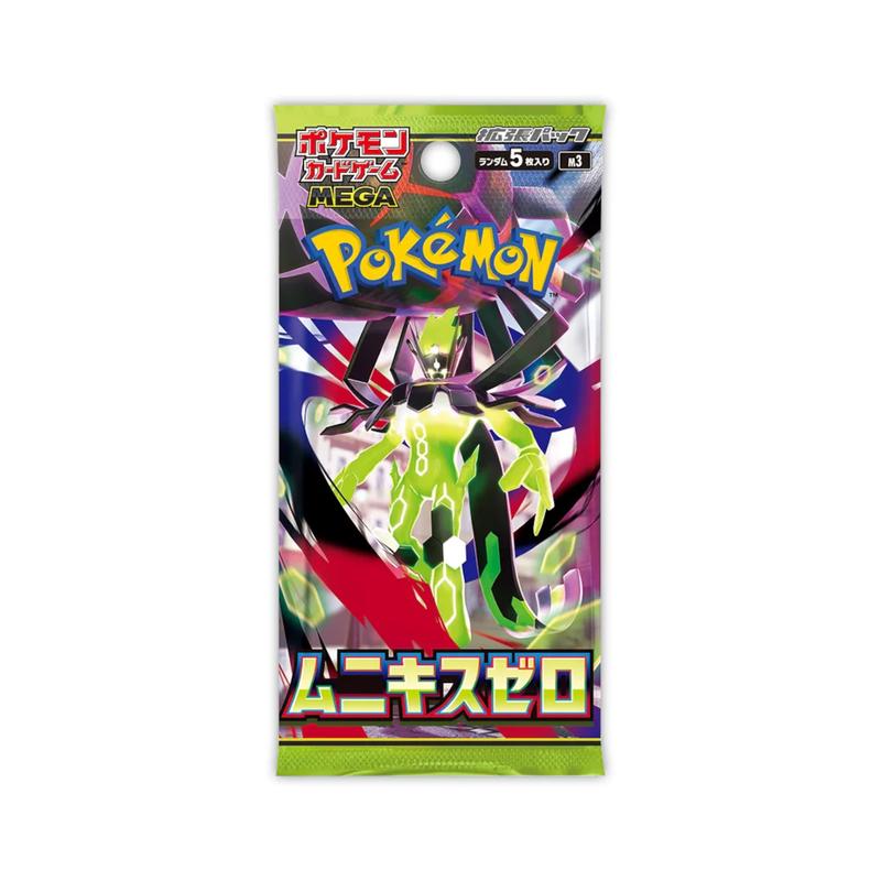Pokemon Munikis Zero M3 Booster Pack - Mega Series Japanese TCG - Nihil Zero