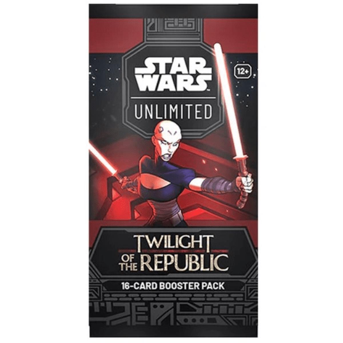 Star Wars: Unlimited Twilight of the Republic Booster Pack (1 Selected at random)