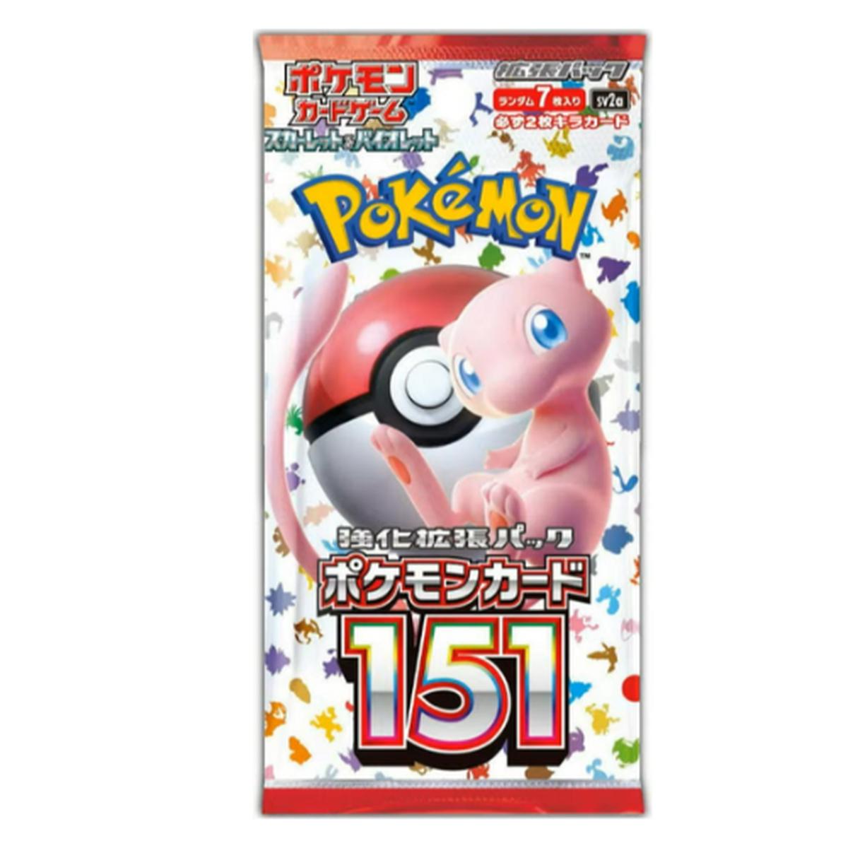 Japanese Pokemon Cards - Booster Pack Pokmon - 151 Edition