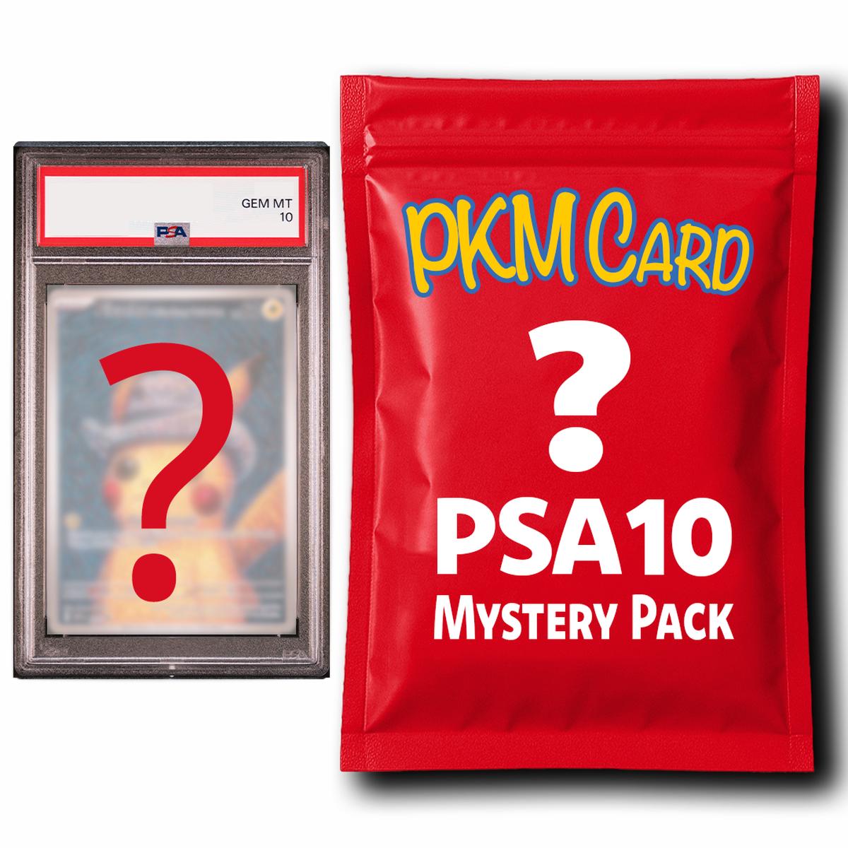 PKM PSA 10 Graded Card Mystery Pack Trading Card Game