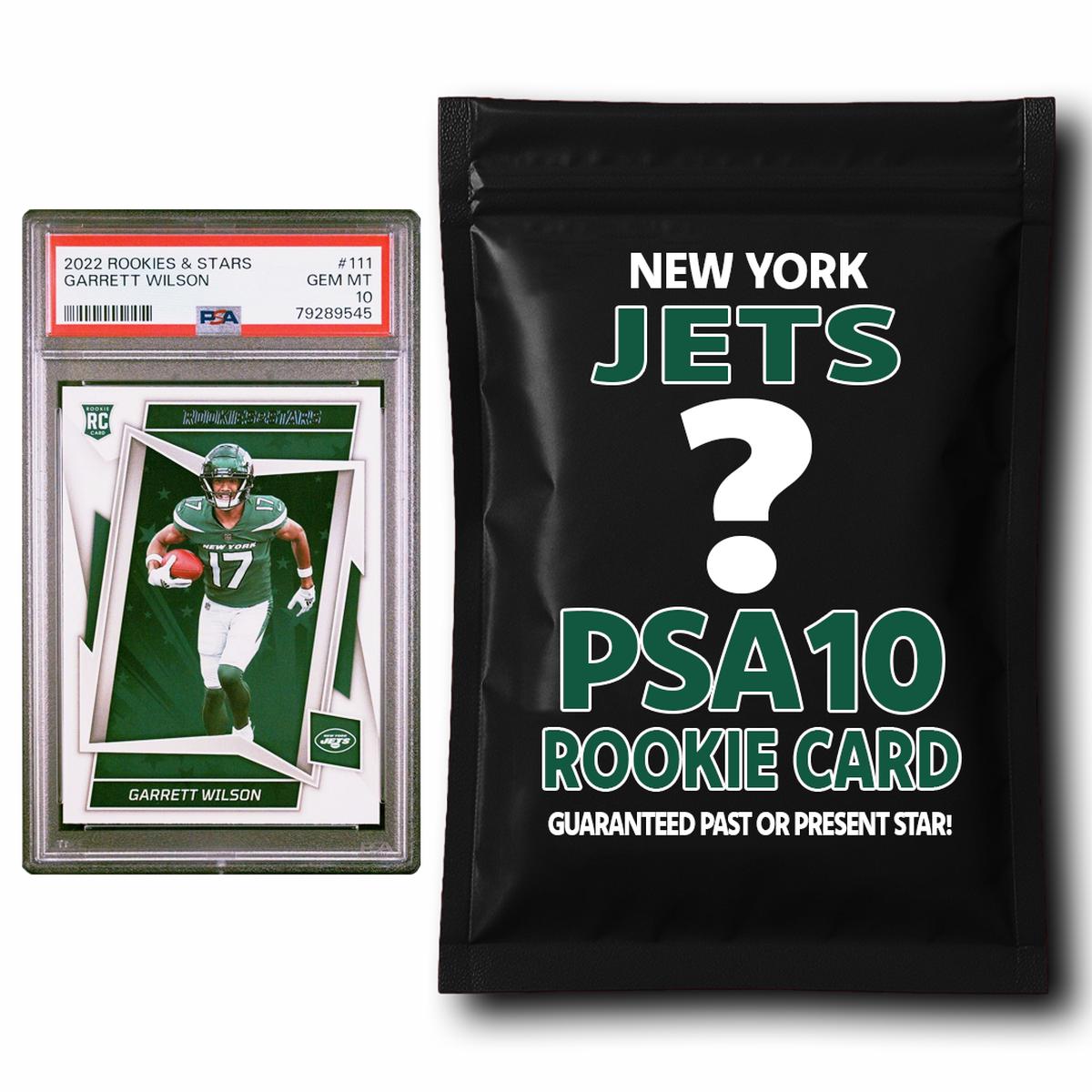 New York Jets PSA 10 Graded Rookie Card Mystery Pack
