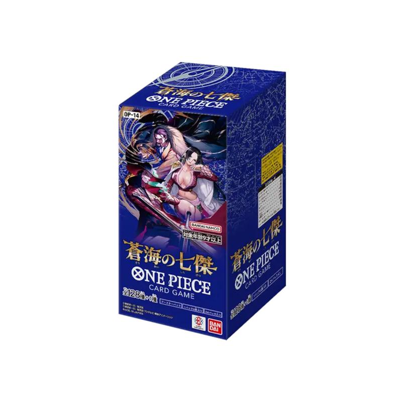 One Piece TCG OP-14 Seven Heroes of the Blue Sea Japanese Booster Box - Bandai