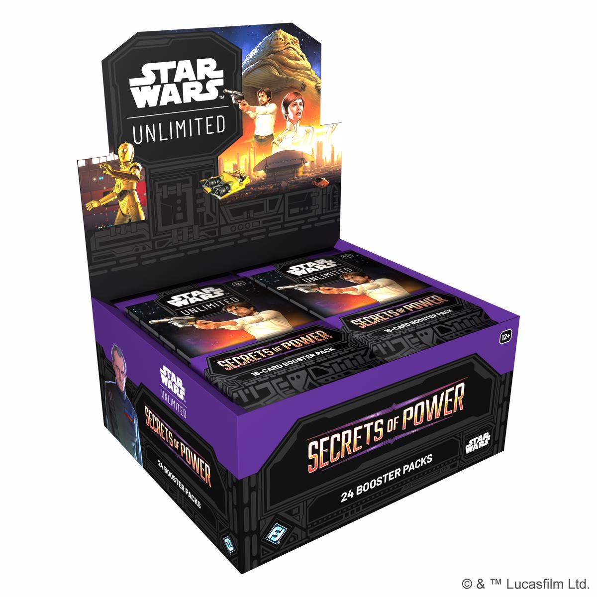 Star Wars Unlimited: Secrets of Power: Booster Display