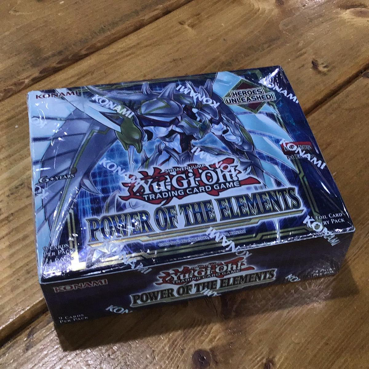 Yu-Gi-Oh 8211 Power of the Elements Trading Card Game (Sealed Box)