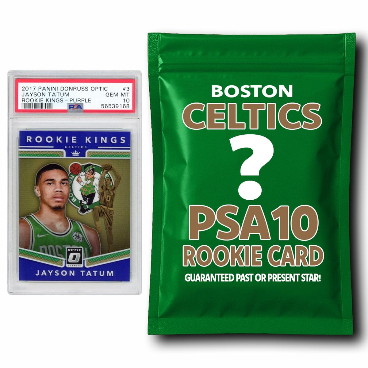 Boston Celtics PSA 10 Graded Rookie Card Mystery Pack