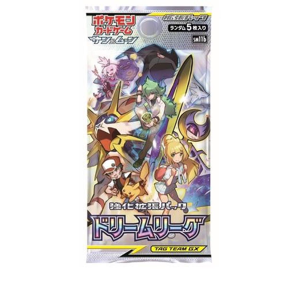 Japanese Pokemon Cards - Pokmon Sun and Moon Dream League Booster Pack