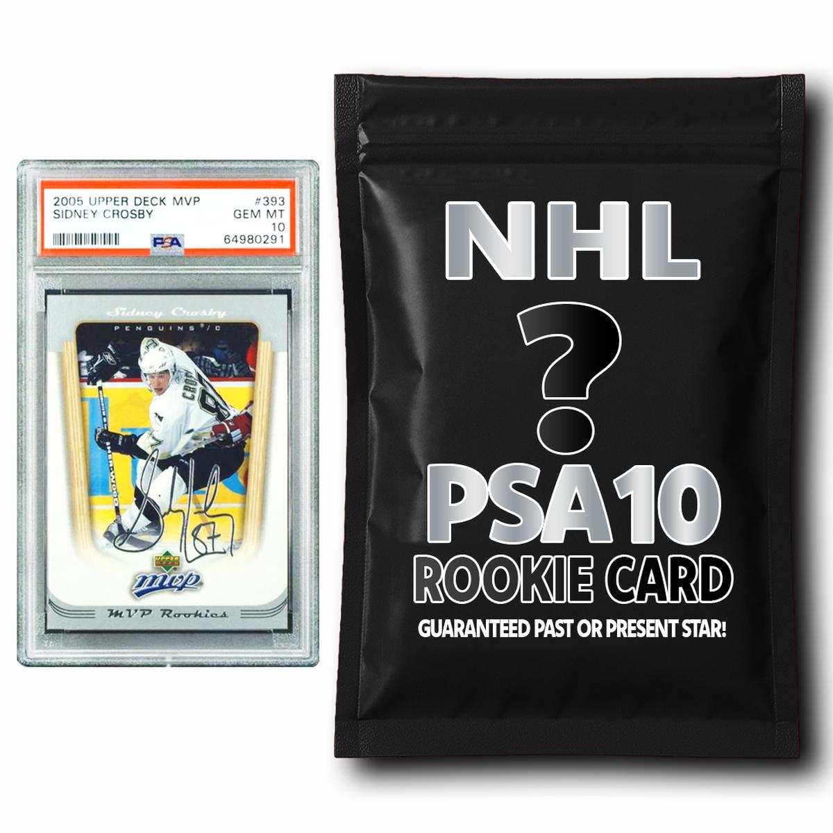 NHL PSA 10 Graded Rookie Card Mystery Pack