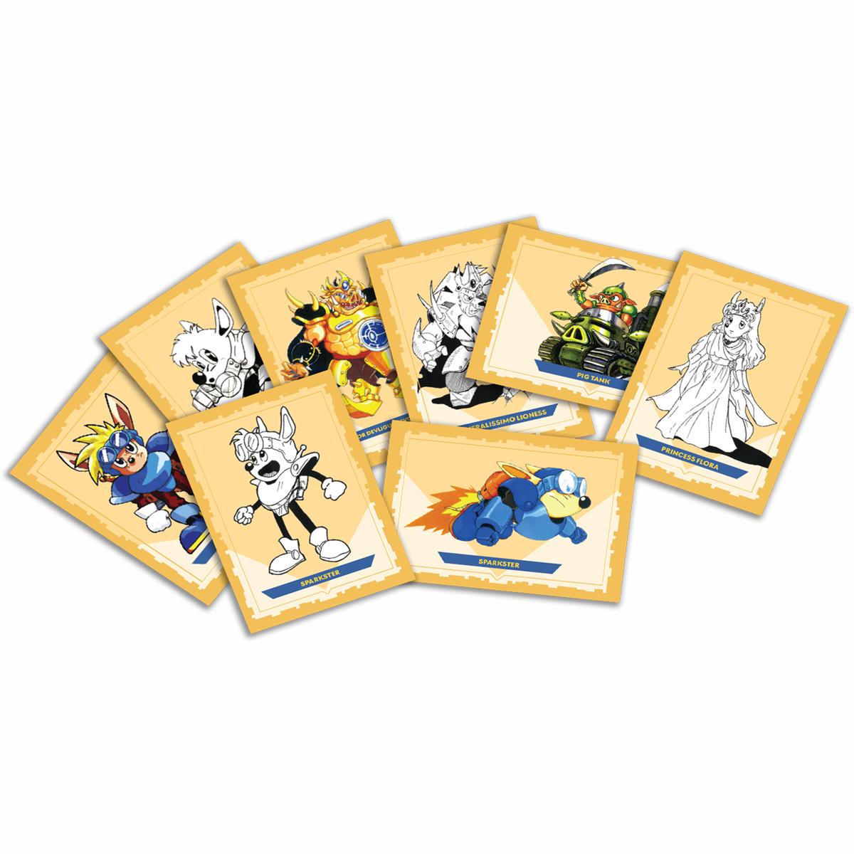 Rocket Knight Adventures: Re-Sparked Trading Card Set